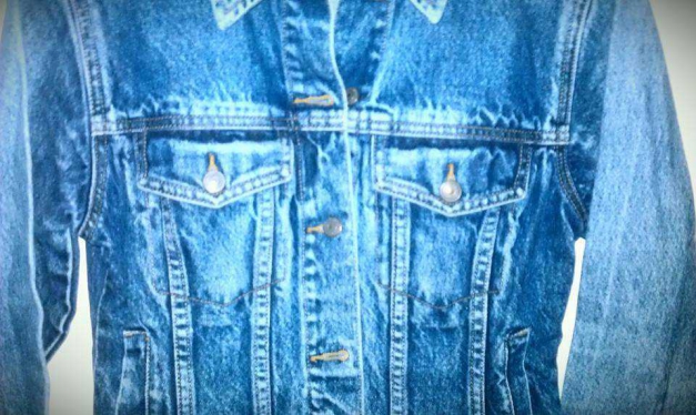 Jeansjacke HALLHUBER Used Gr. S 