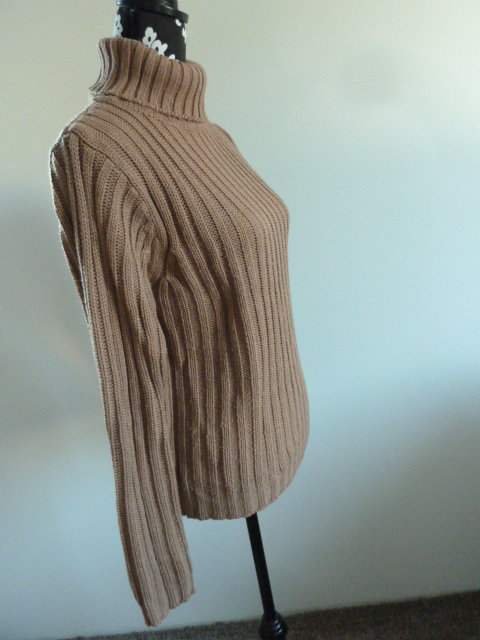 Fluid, kuscheliger Rollkragen Pullover - Größe 34 / 36 / 38