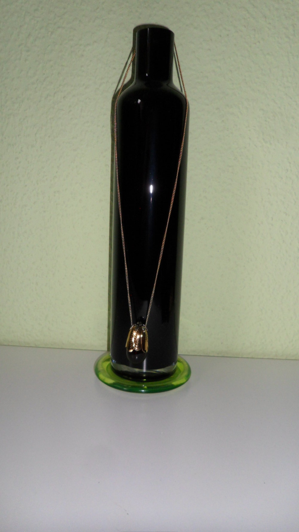 Avon Tulip - Pendant Parfum mit goldfarbener Kette - 70er Jahre - Design -