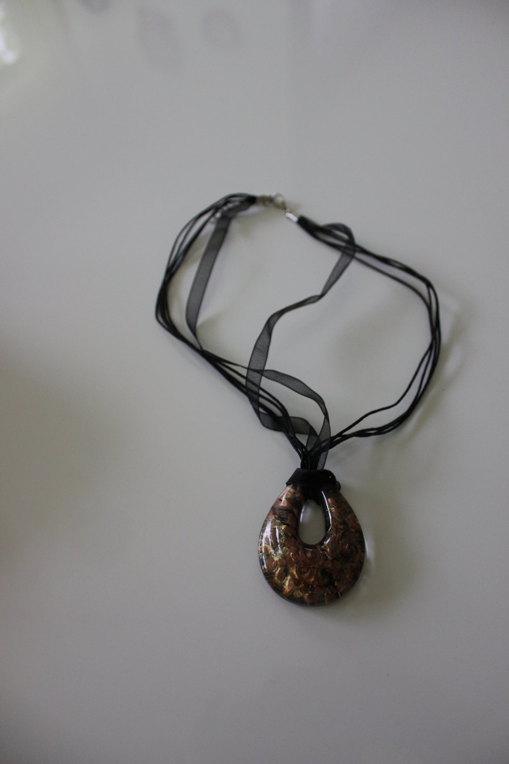 Organzakette mit Anhänger