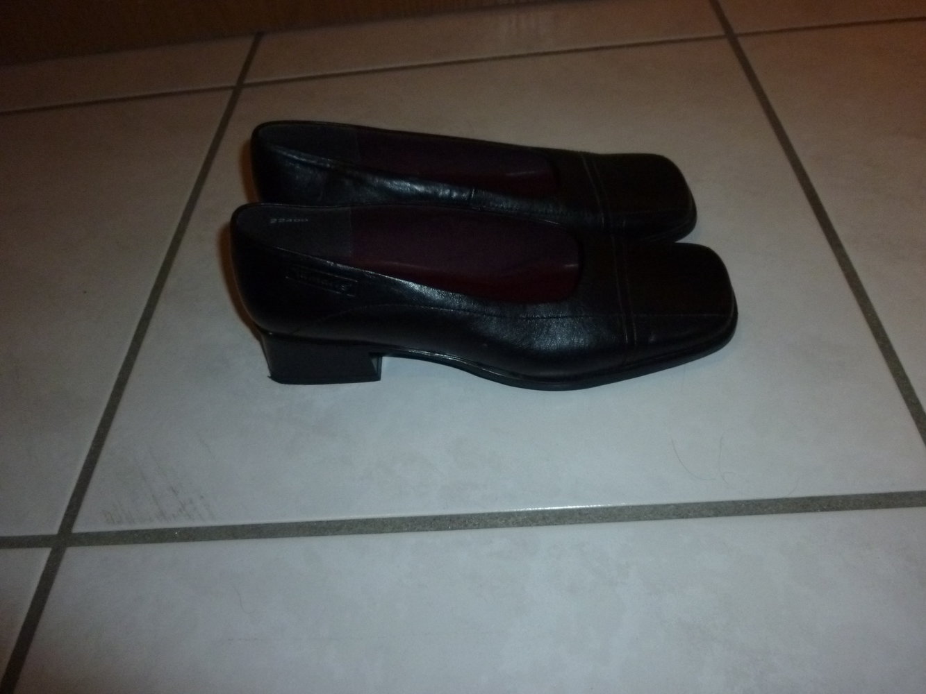 Pumps mit Blockabsatz Gr. 38