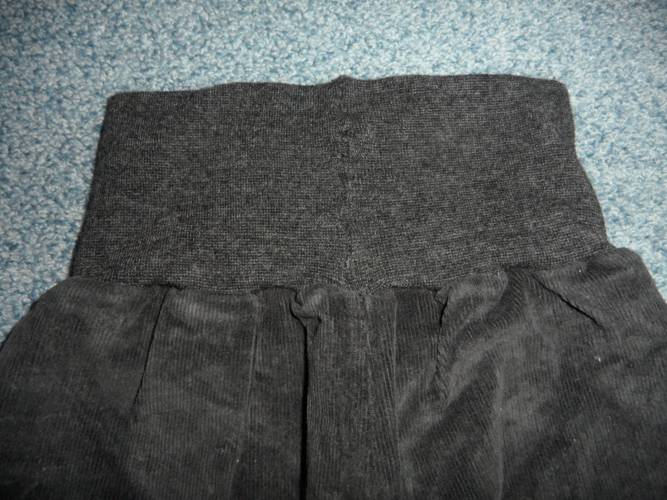 DIY Cordhose mit breitem Bund Gr. 68/74