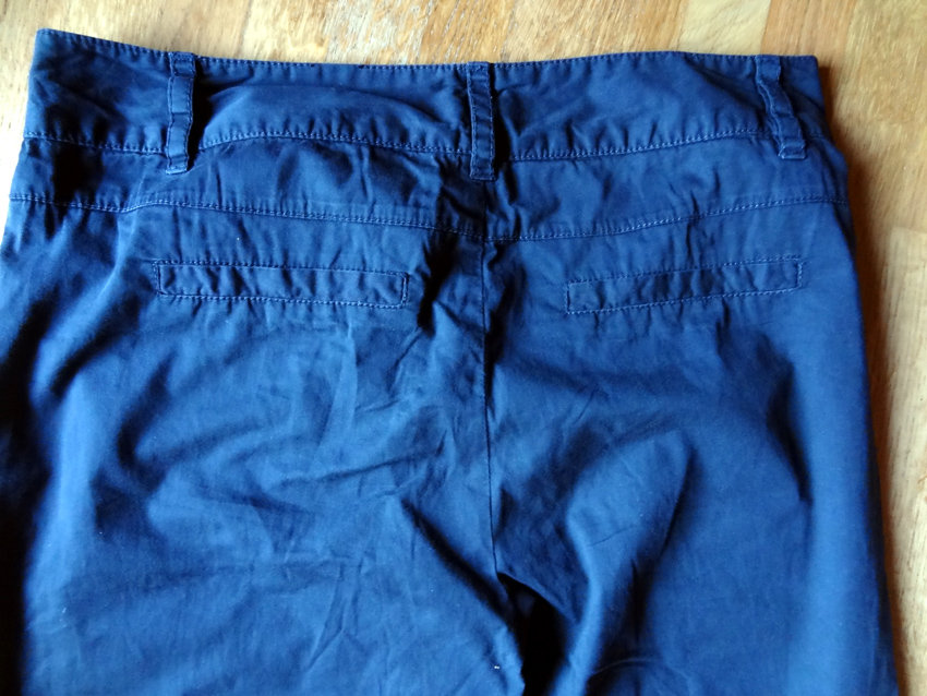 Freshmade Chino M 38 schwarz Stoffhose Sommer