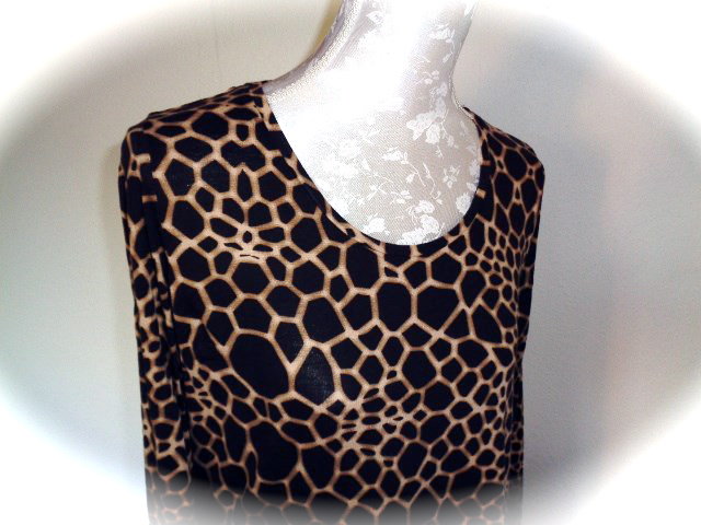 Monki Kleid Leoprint asymmetrisch von Monki