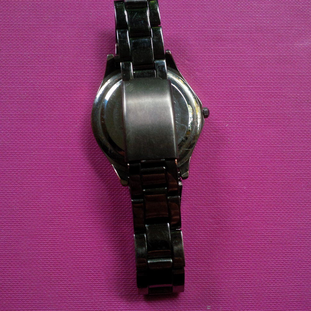 Armbanduhr aus Edelstahl