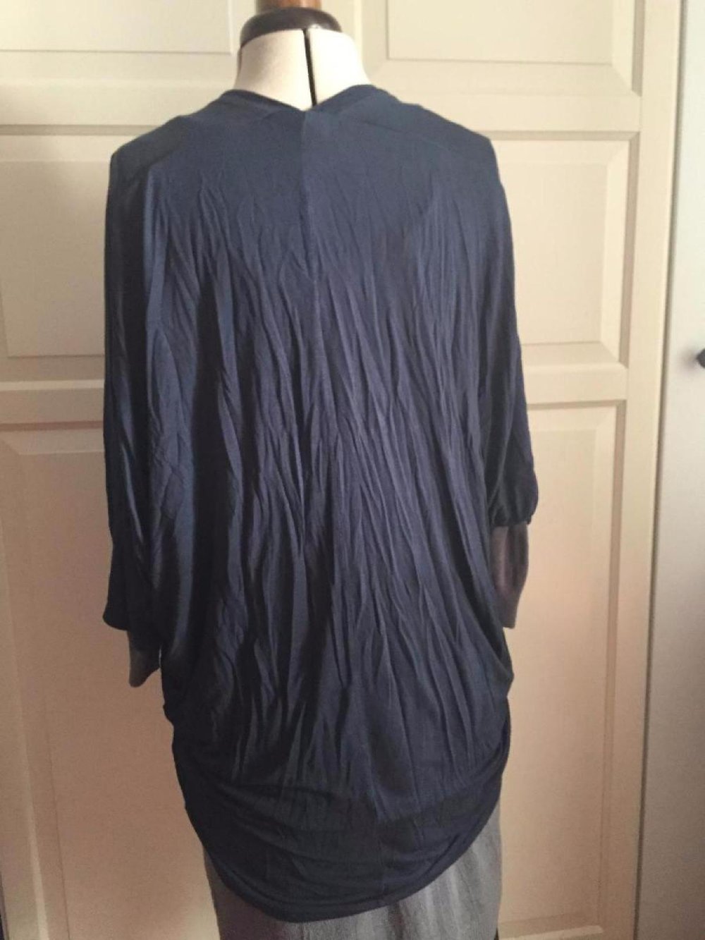 Gradient Cardigan mit Fledermausärmeln