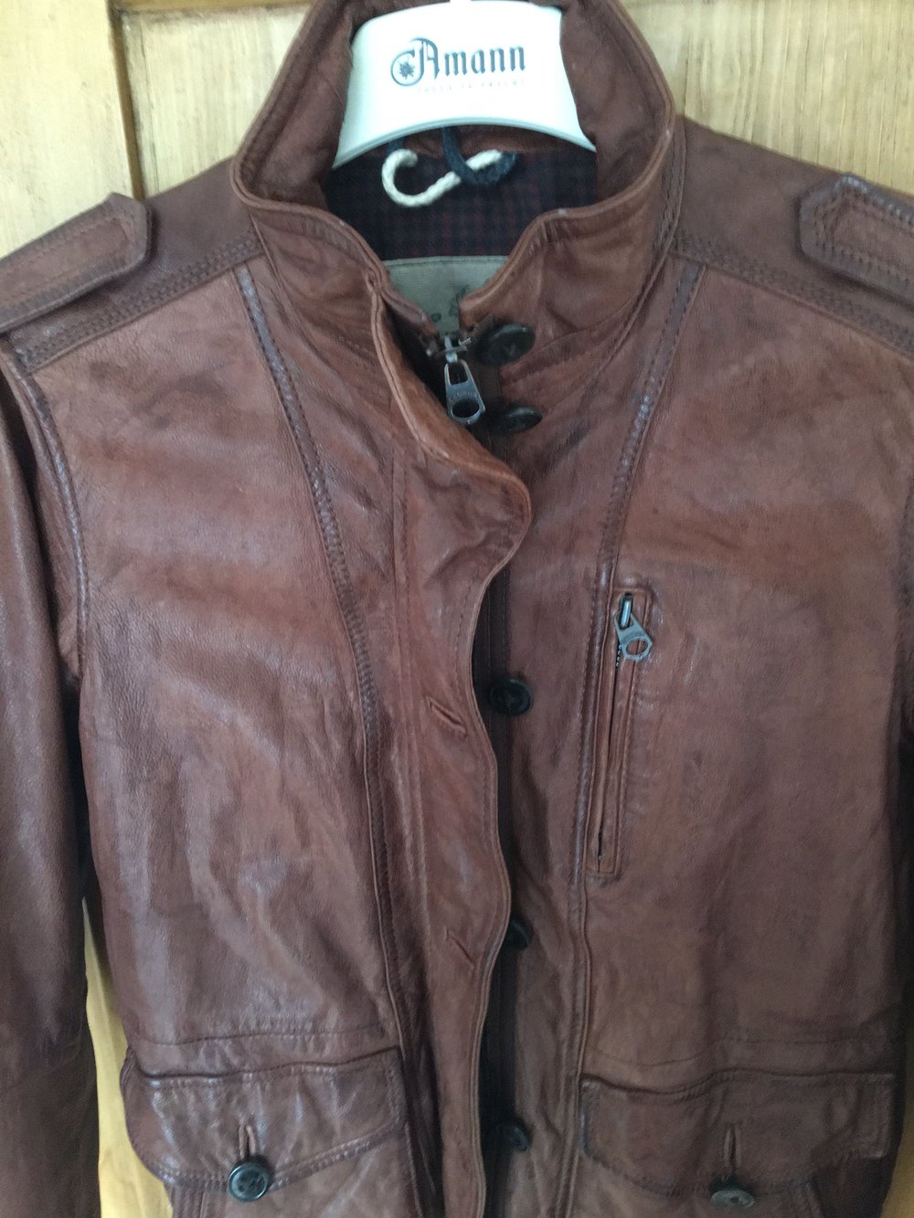 Super schöne Lederjacke von Campus by Marco Polo
