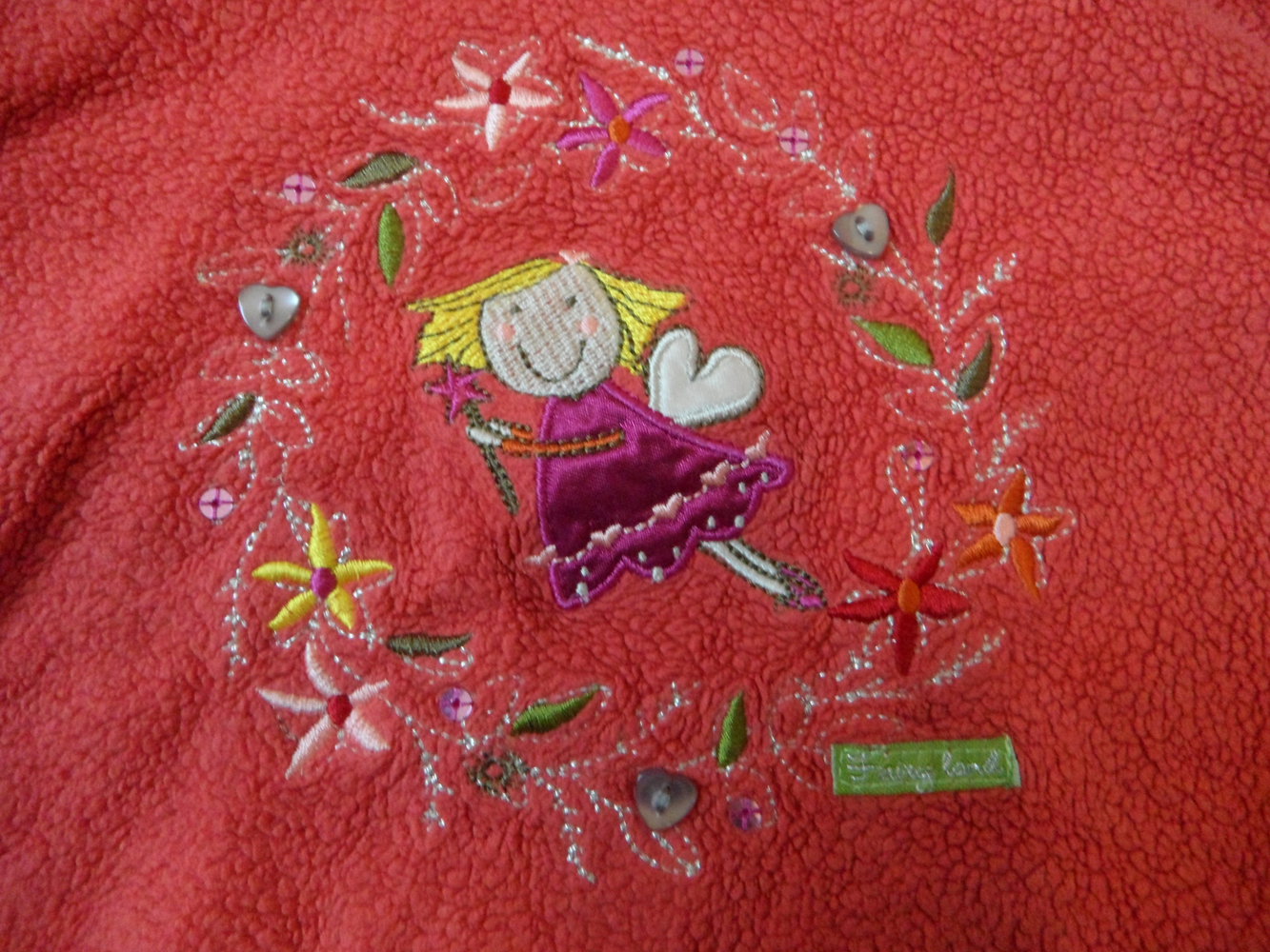 Bondi Pulli mit Stickerei Fee