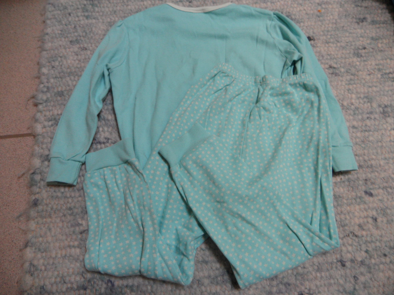 Calida Pyjama Zweiteiler Schlafanzug Gr. 104 Sternchen