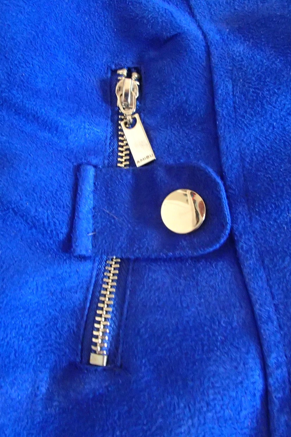 Königsblaue Blazer Jacke