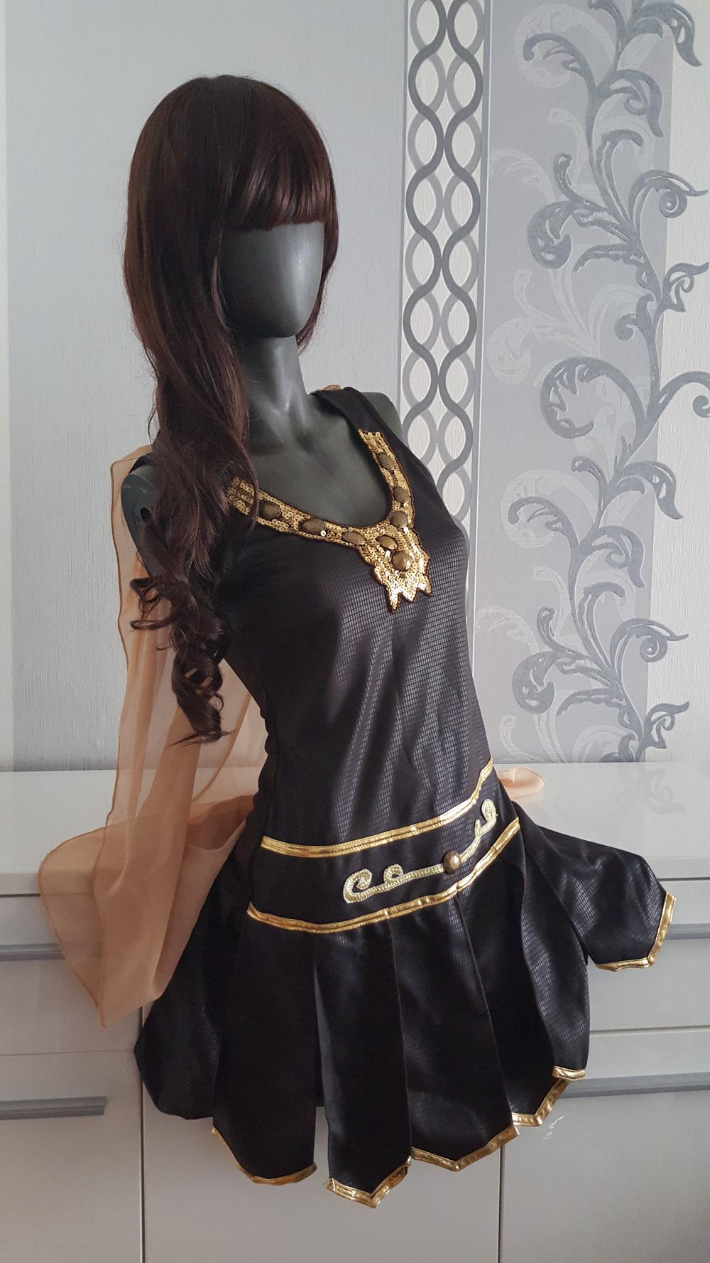 Fasching Karneval Kostüm Römerin Kriegerin Gladiator M 38