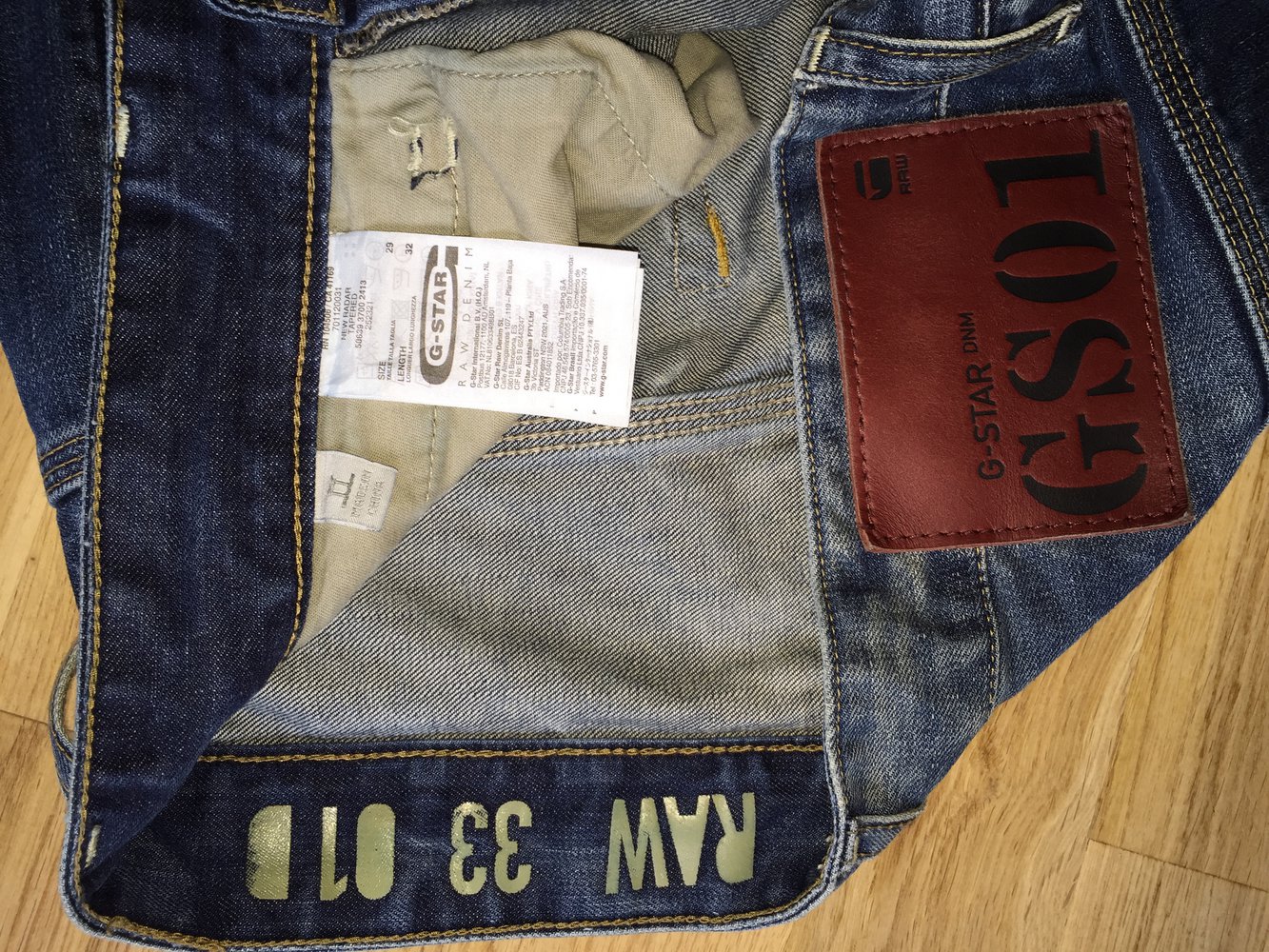 G-Star New Radar Tapered 29 x 32 RN 104506 - NEUWERTIG