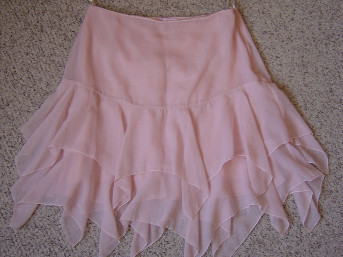 zipfeliger Stufen-Rock