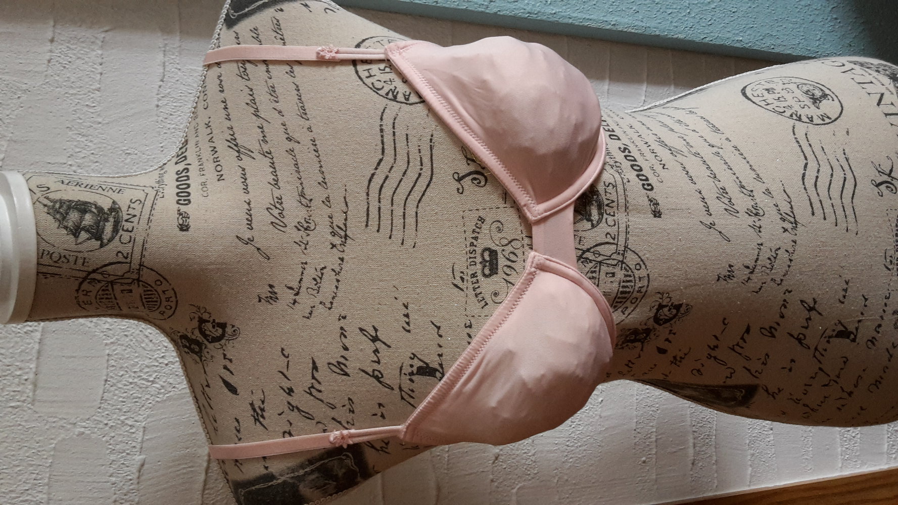 BHs 75/C ungepolstert, beige NEU! ungetragen! Details!