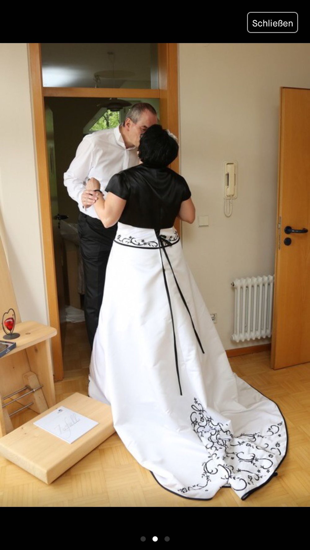 Sehr ausgefallenes Brautkleid