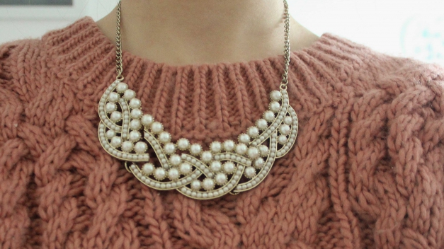 Blogger Perlen-Kette