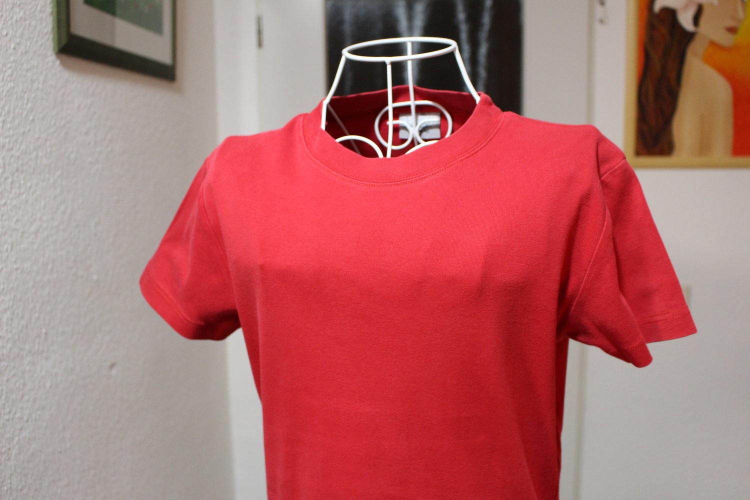 359. T-Shirt von 3 suisses, Gr. 36/38/40, rot