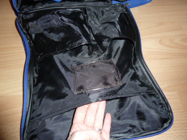 Tasche - blau - groß 