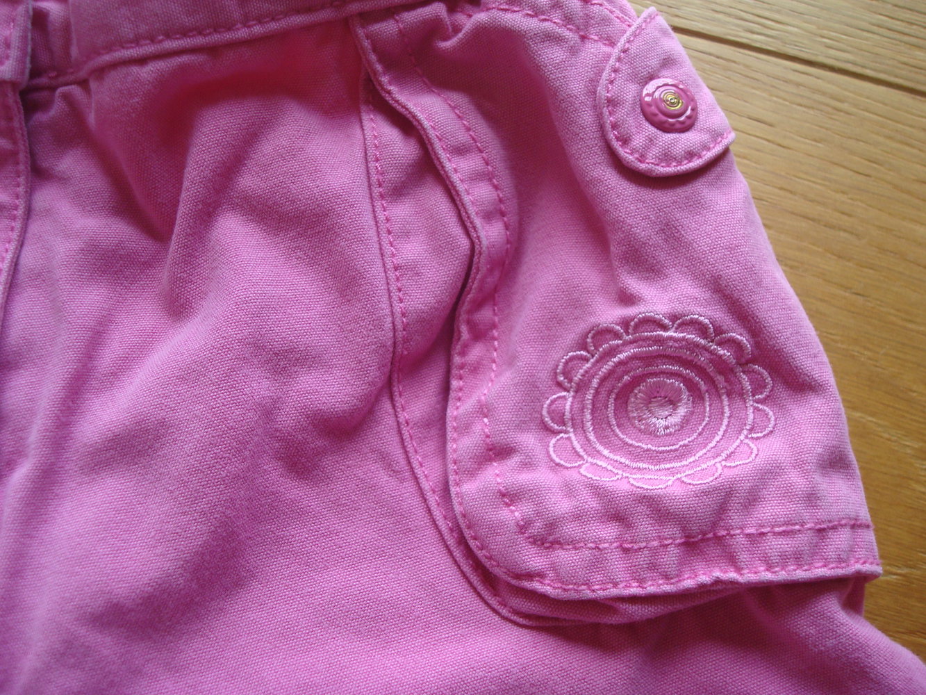 Thermohose für Mädchen, tolle Stickerei Gr. 80