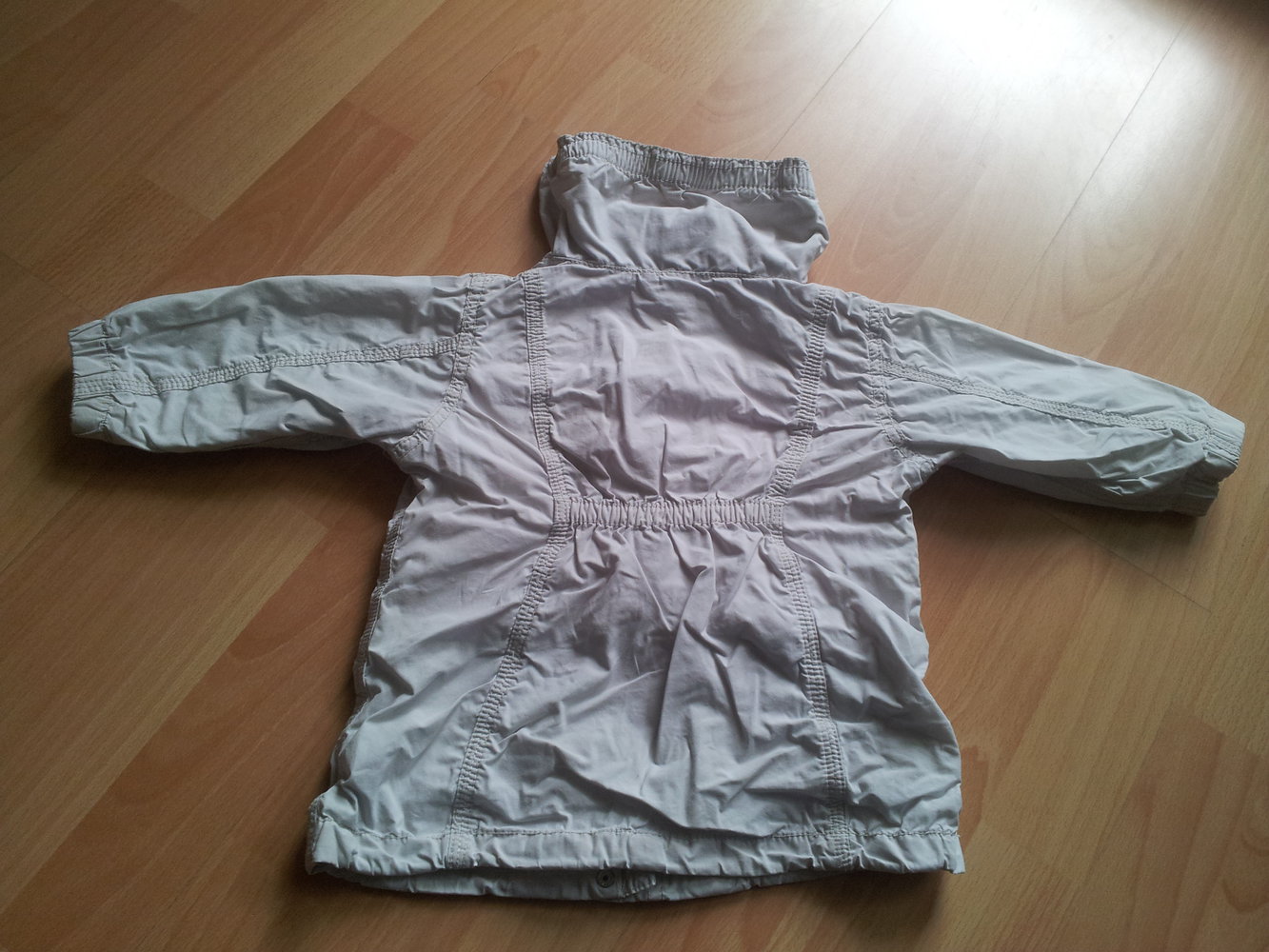 Übergangsjacke H&M hellgrau Gr. 74 