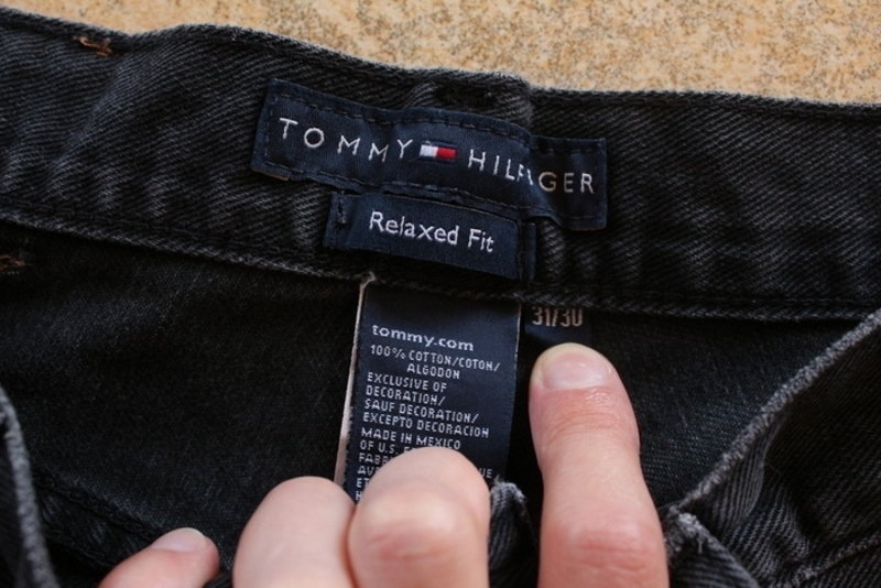 Jeans Tommy Hilfiger relaxed fit schwarz 31/30