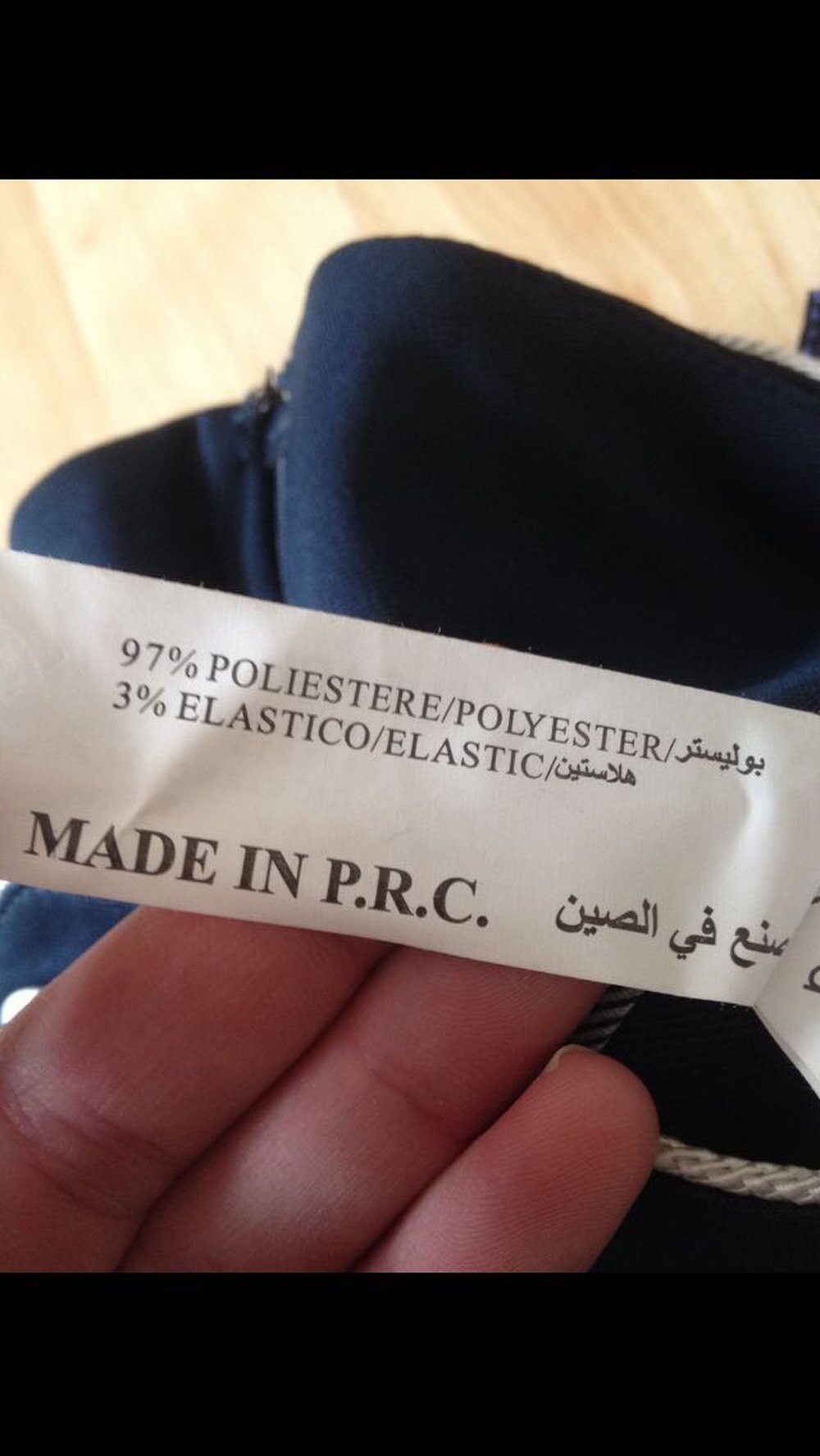 Rock gr.36/38 marineblau, neu