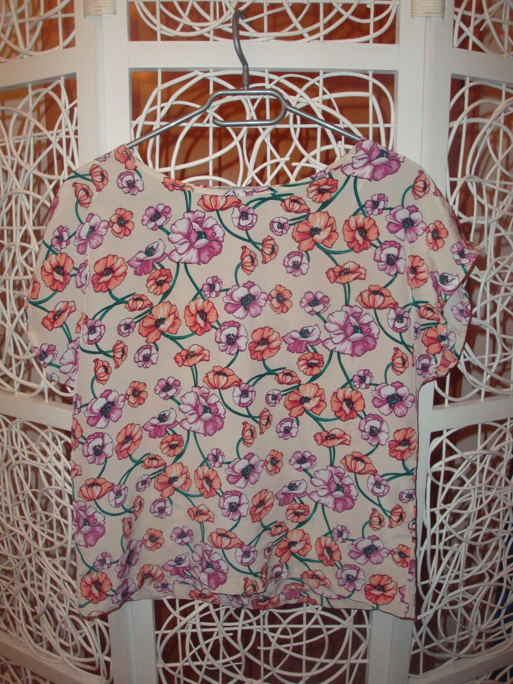 T-Shirt mit Blumenprint