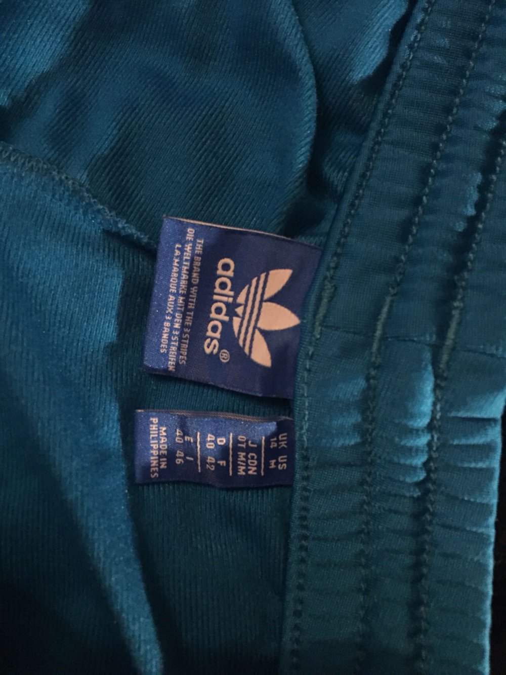 Adidas Trainingshose / Jogginghose Gr.40 * türkis