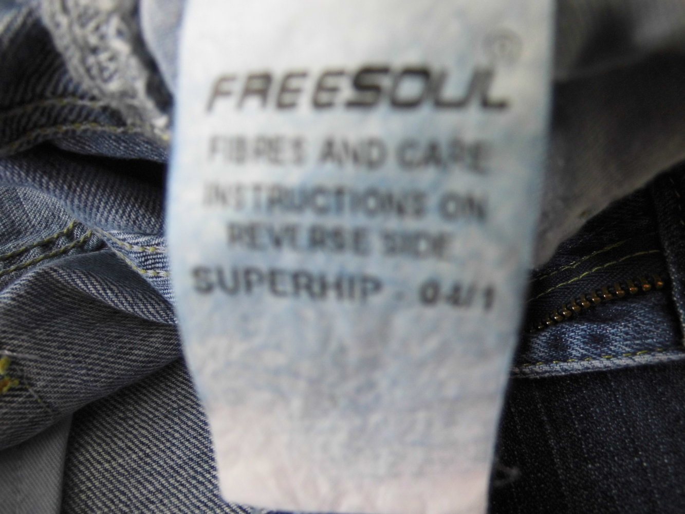 Freesoul, Jeans, W : 27, L: 32, Gr. 36, wie neu