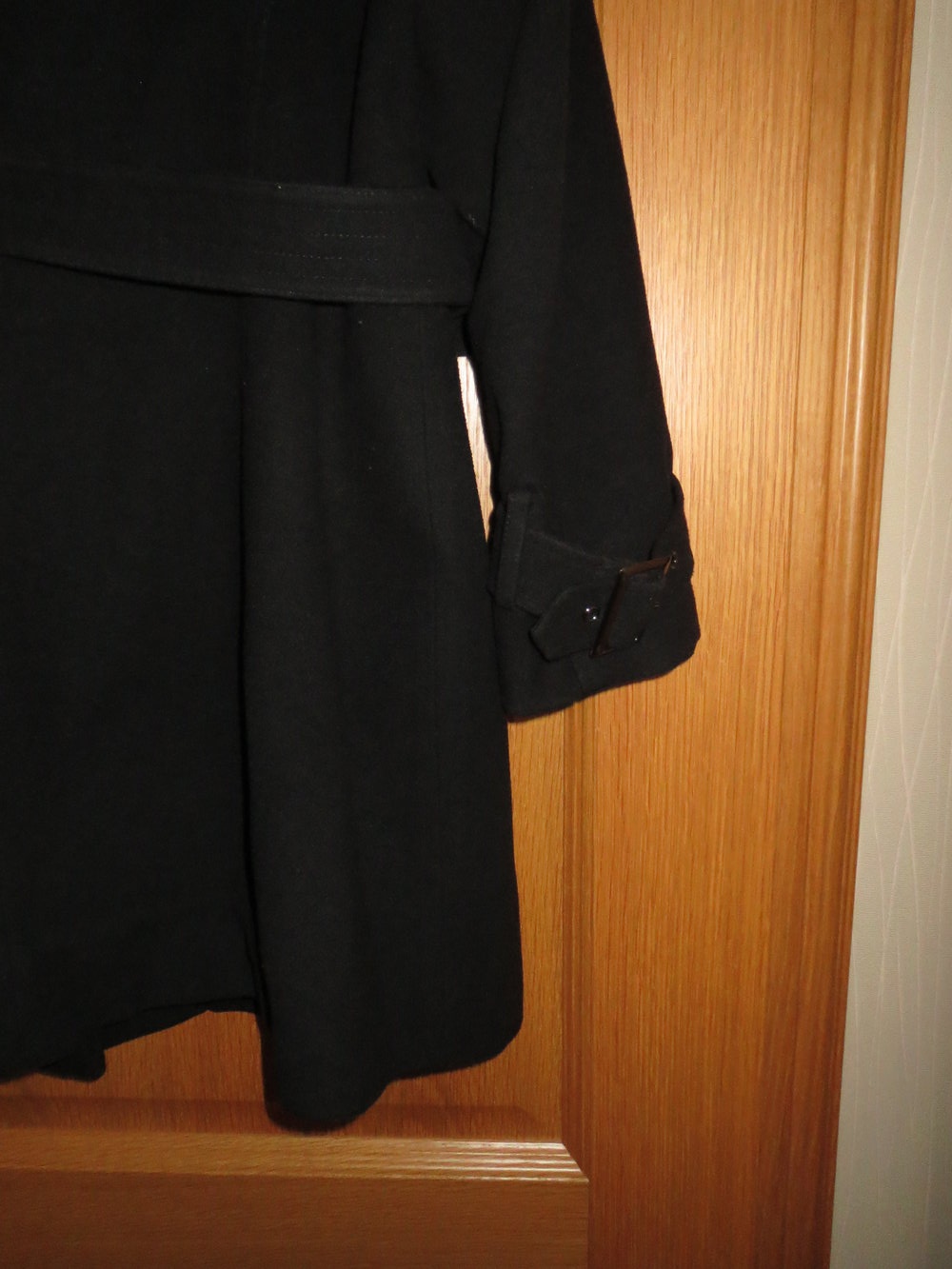 Mantel, Gr.44/L, schwarz, kurz