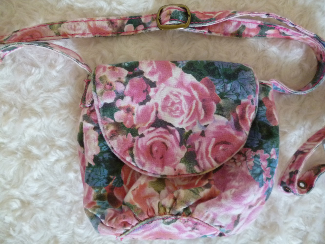 Rosen Tasche neu