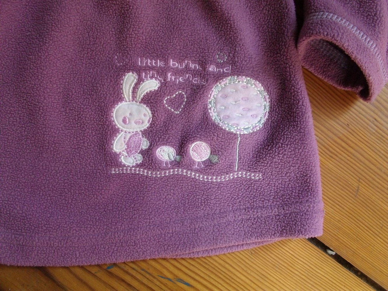 Kapuzenpullover Fleece Pullover Gr. 74 Smily Hoodie Sweater