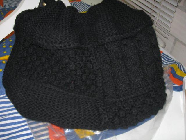 *** Große Strickbeuteltasche ***