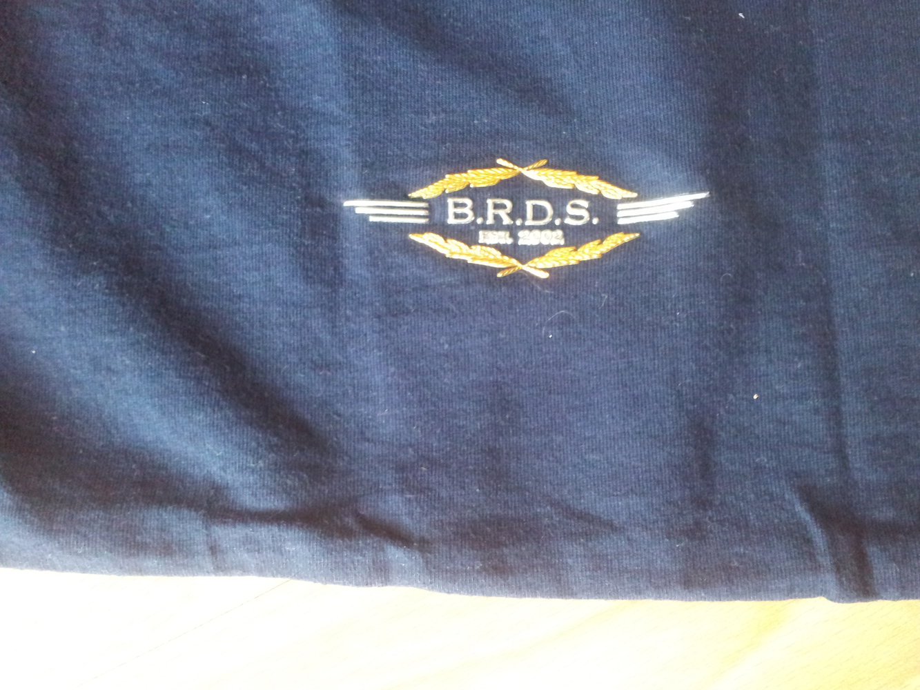 Schal Wendeschal Streifen dunkelblau grau Brands