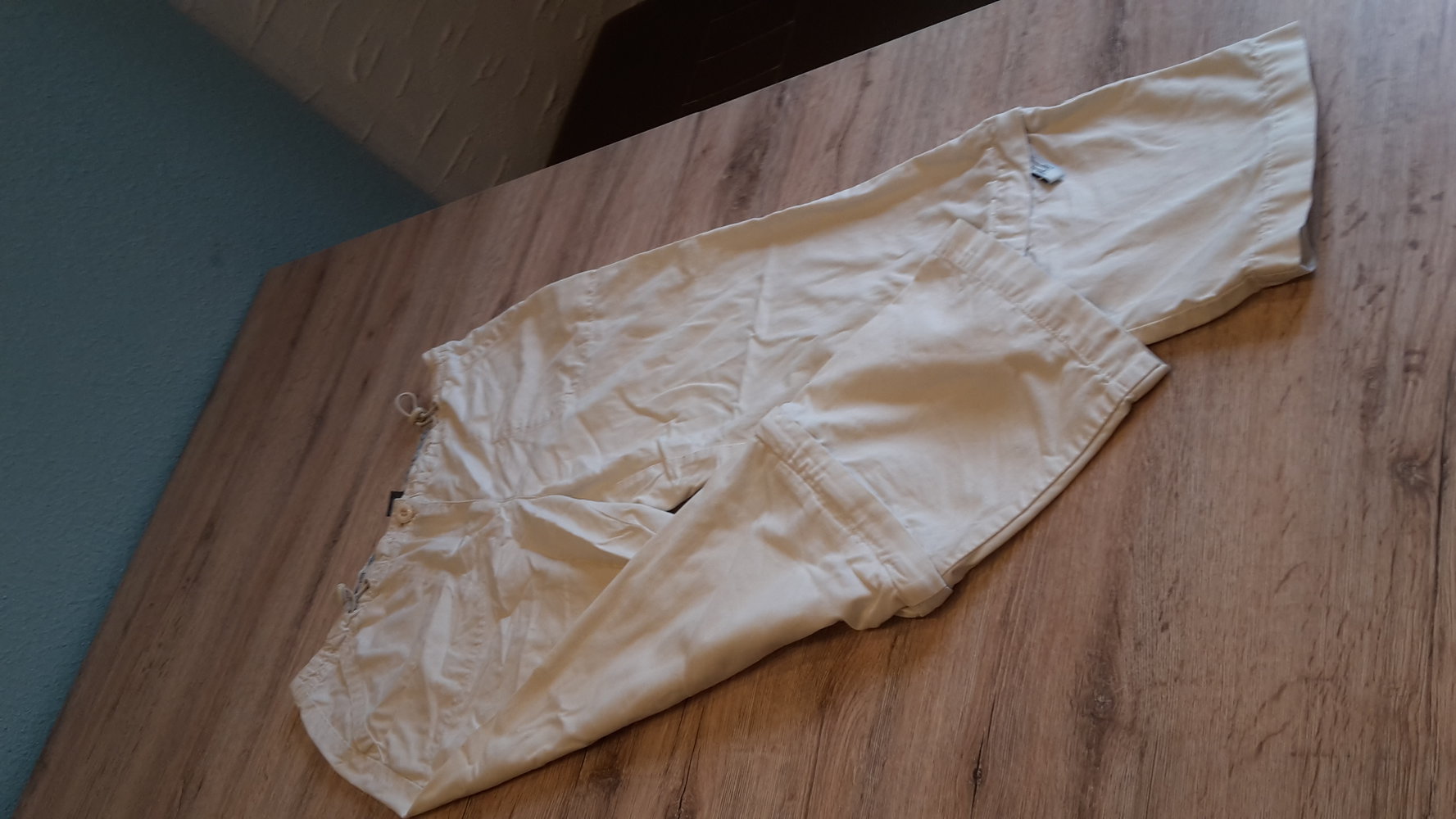 Street one, weiß, 7/8, hose Gr.38/ S M Bermuda stülpen Sommer 