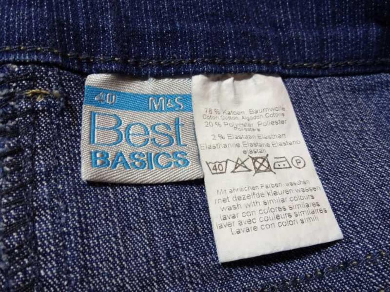 Blaue Jeans Basic Stretch Gr. 40 Gr. M