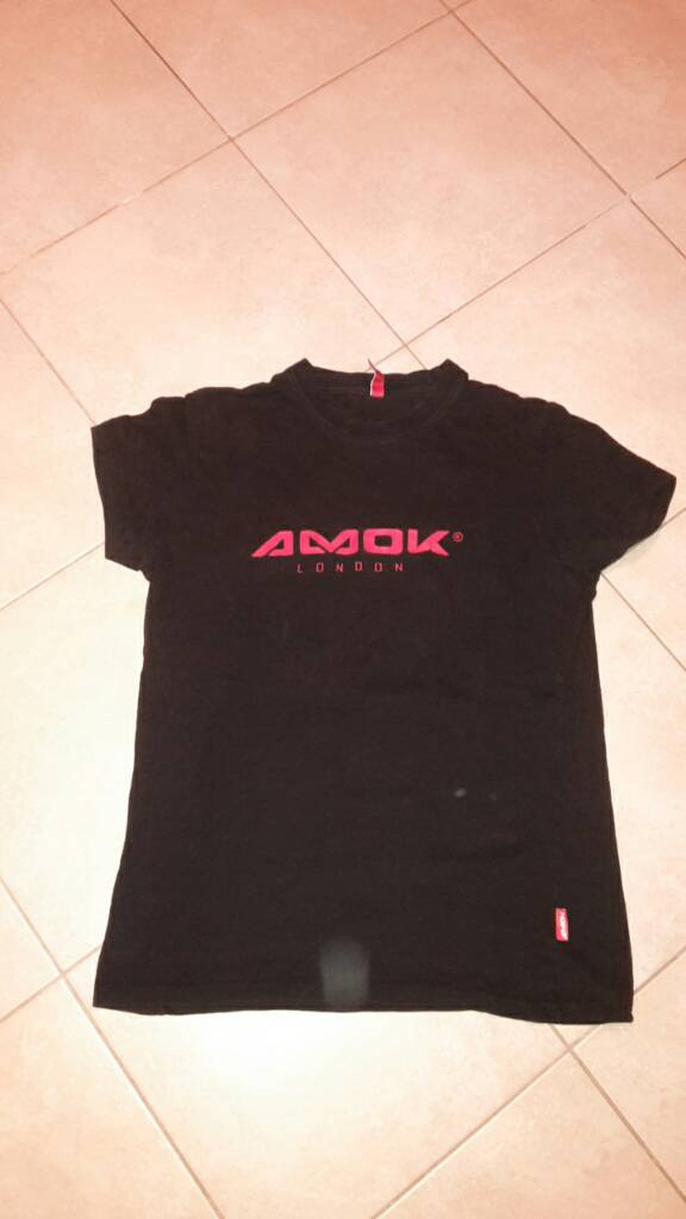 Amok London Shirt / T-Shirt M schwarz 