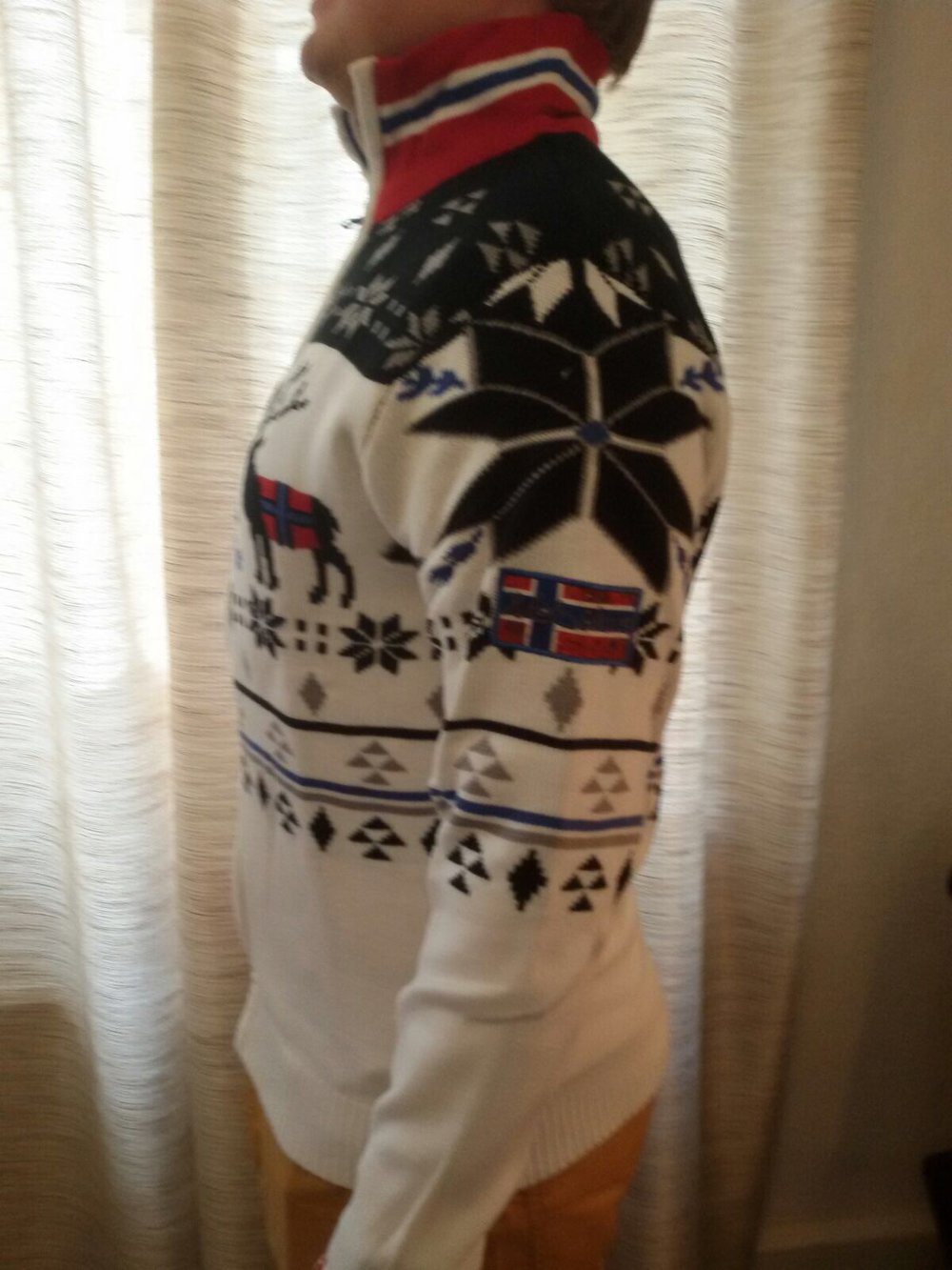 Nebulus Strickjacke Norweger Herren XL NEU