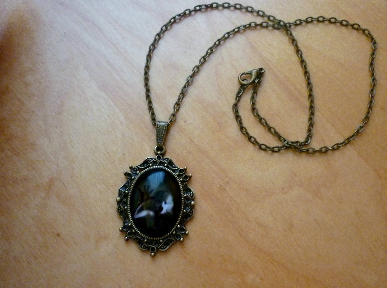 Kette Gothic Schrei Blut Scream Horror Seele Spiegel Grusel emo Psycho