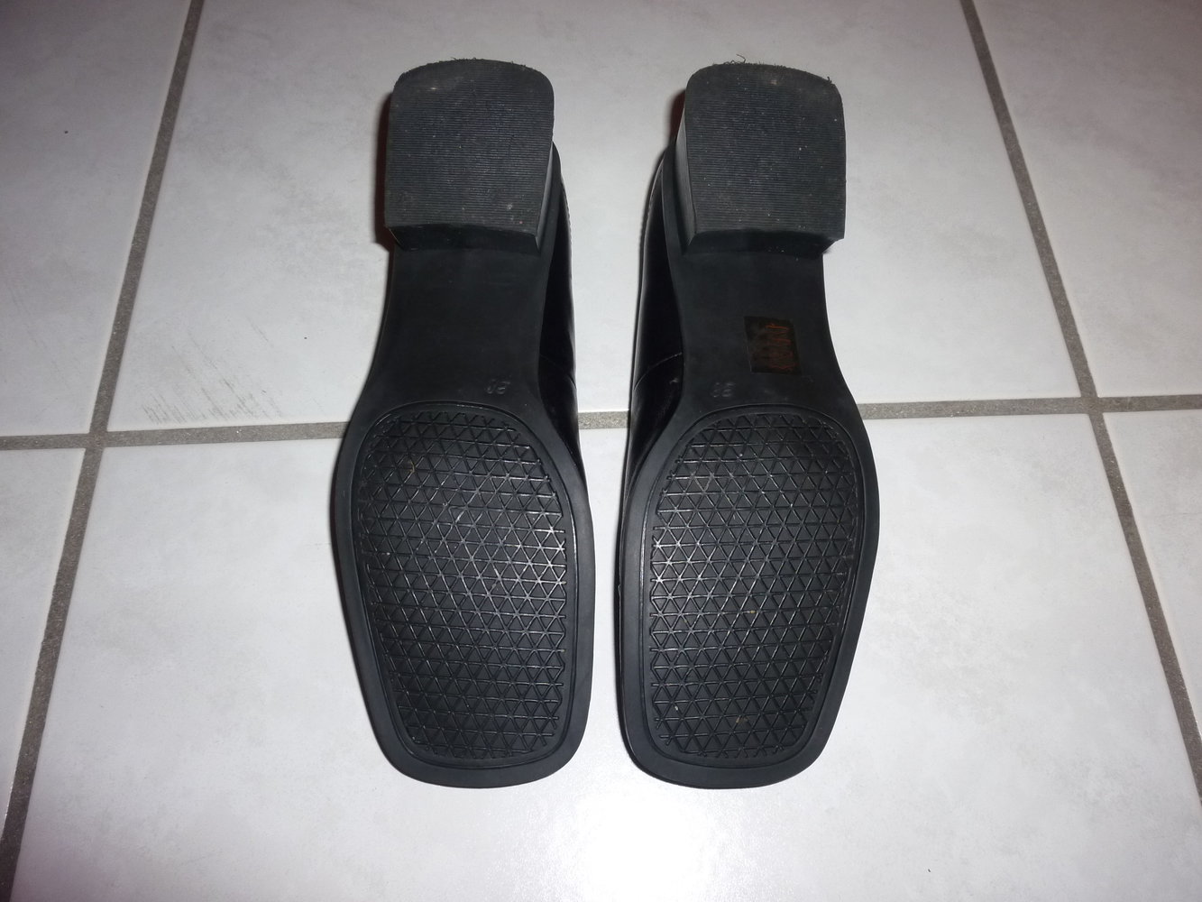 Pumps mit Blockabsatz Gr. 38