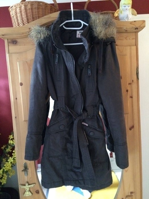  Wärmer Khaki- Mantel  