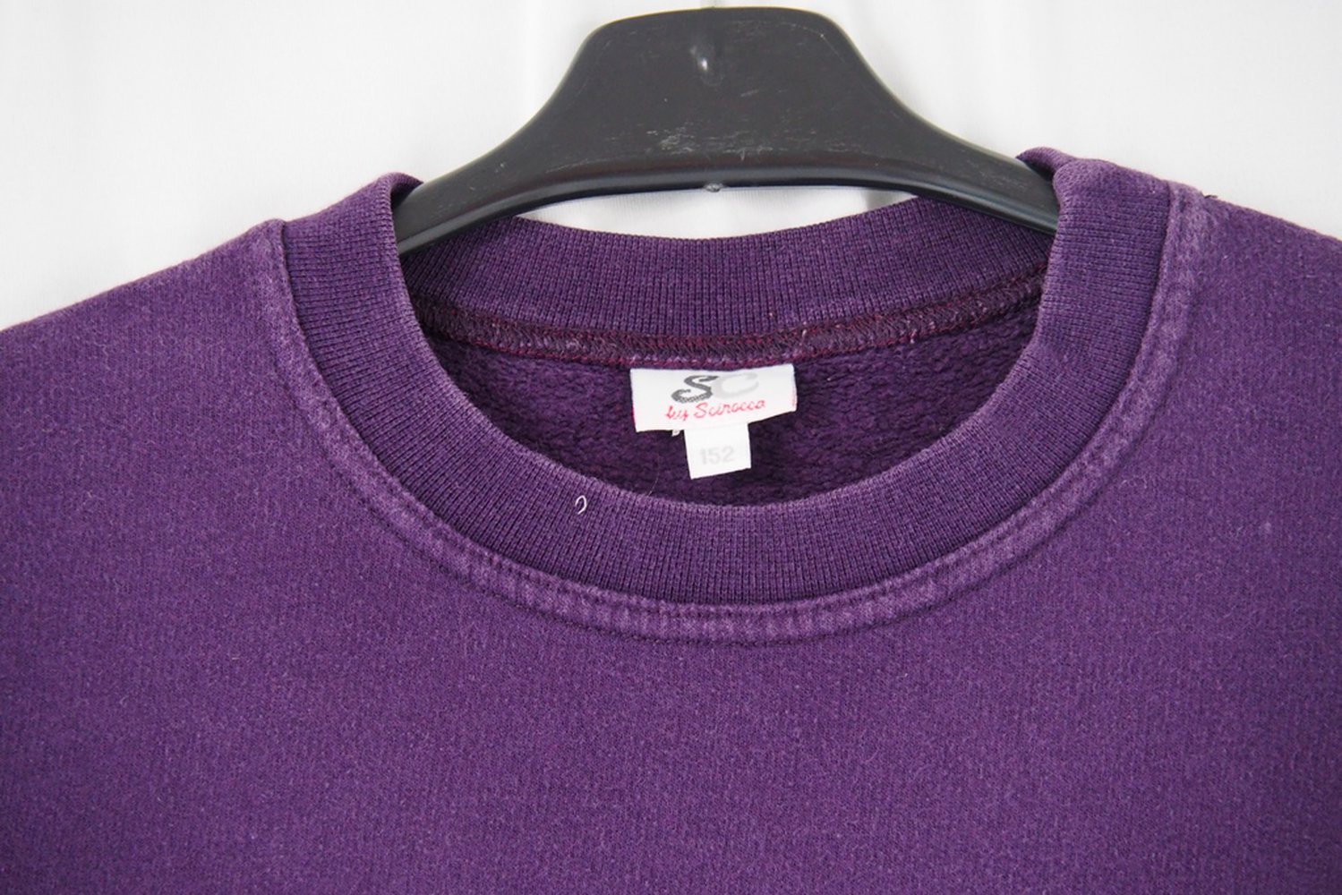 Lila leichter Pullover mit Glitzer 5