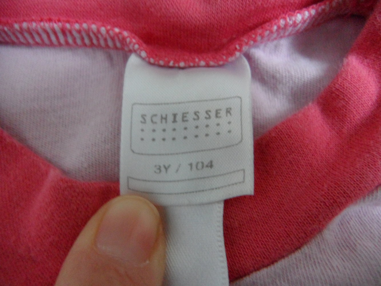 Schiesser Schlafanzug zweiteilig Gr. 104