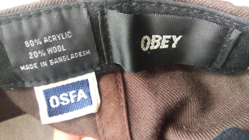 OBEY Snapback Cap Kappe
