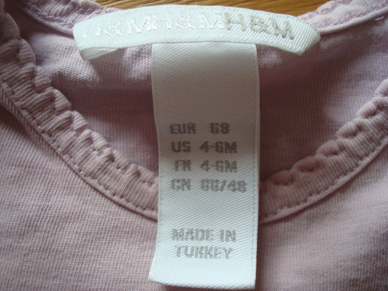 tolles Set Leggings und Langarmshirt H&M Gr. 68