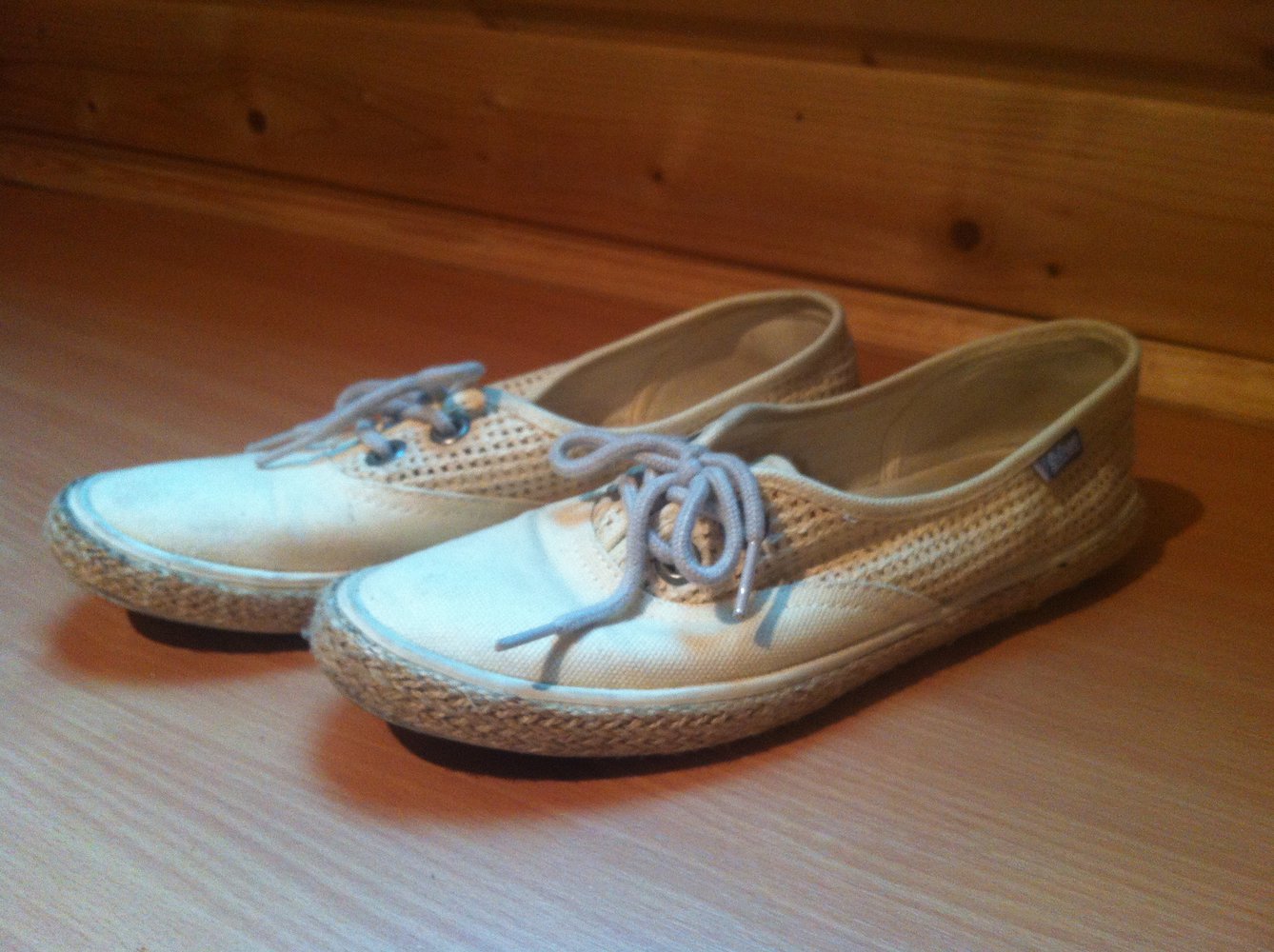 Stoffschuhe mit Bast Sohle - super lässig und cool