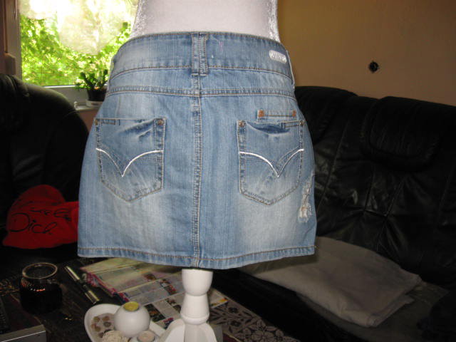 *** Super ~ Sexy ~ Fetziger ~ Mini ~ Jeans ~ Rock ***