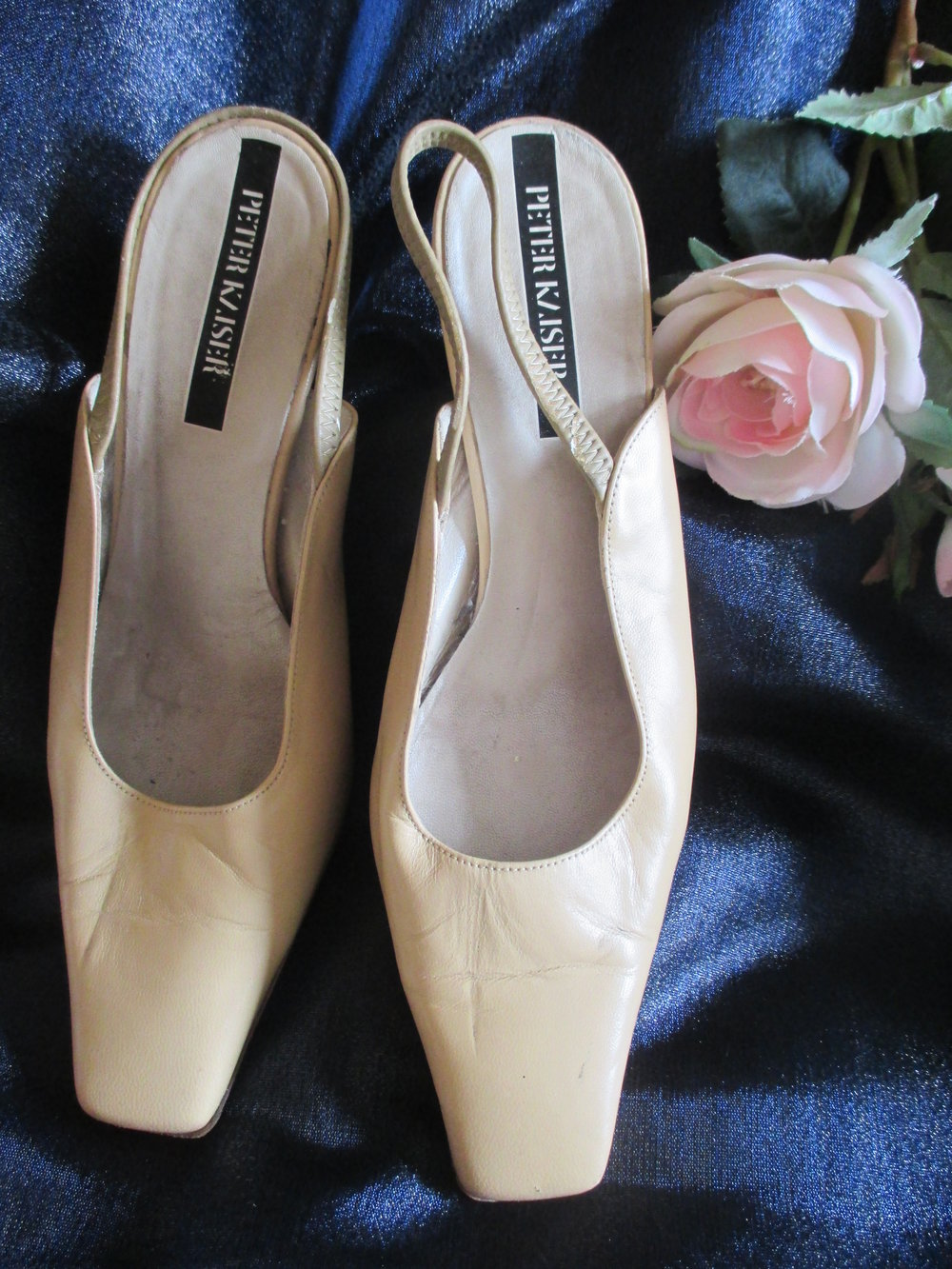 Echt- Leder * Kitten- Heels * High- Heels * Slingbacks * Sling * Pumps * Schuhe 