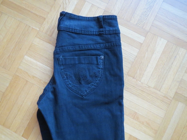 Jeanshose,schwarz,Stretch