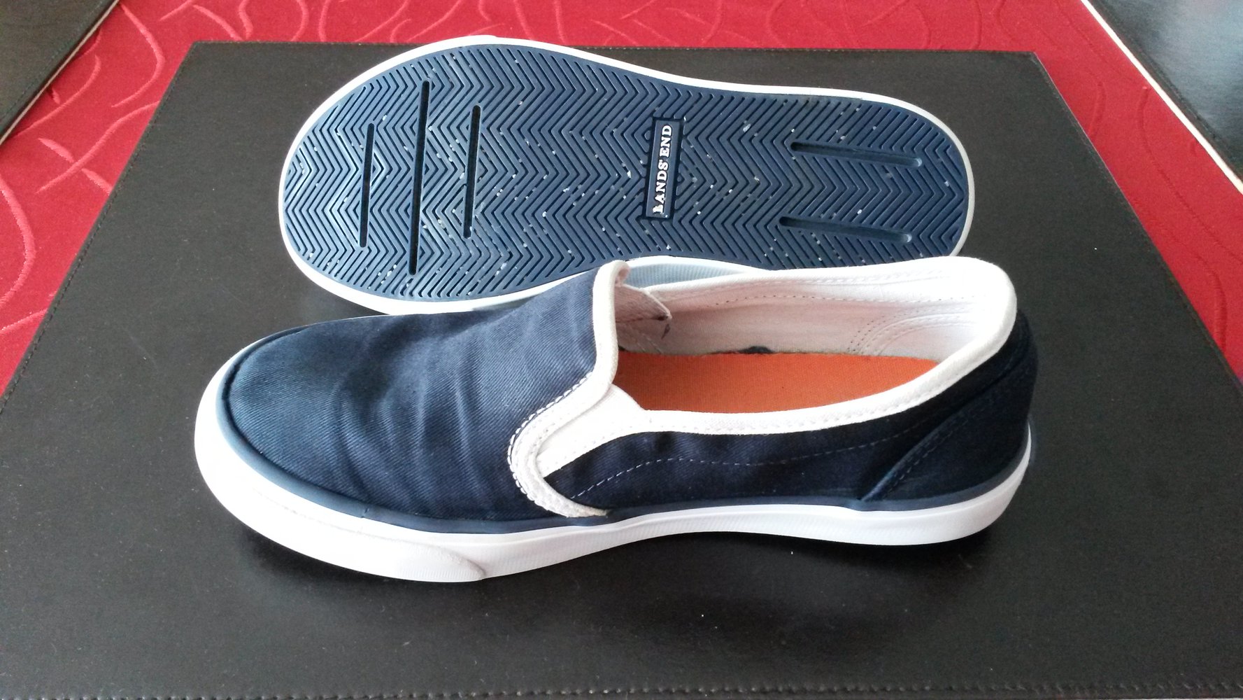 7. Sneaker von Lands' End, Gr. 36, blau